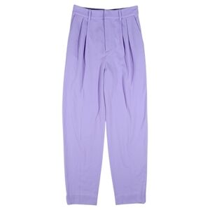 Atelier & Other Stories Pants Womens 0 Lilac Tailored Trousers Pleated High Rise